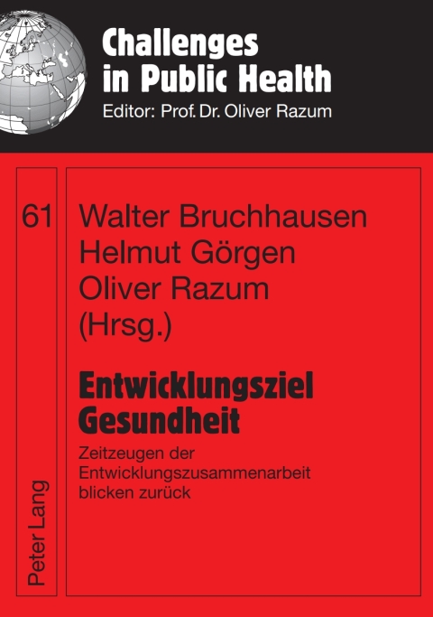Cover image for book Entwicklungsziel Gesundheit
