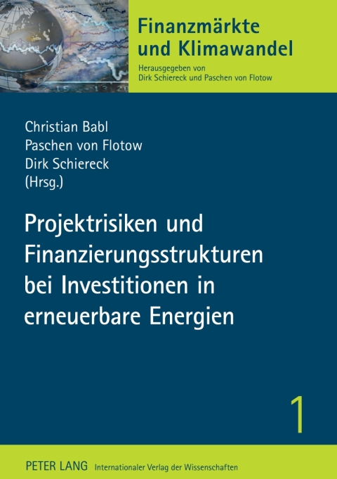 Cover image for book Projektrisiken und Finanzierungsstrukturen bei Investitionen in erneuerbare Energien