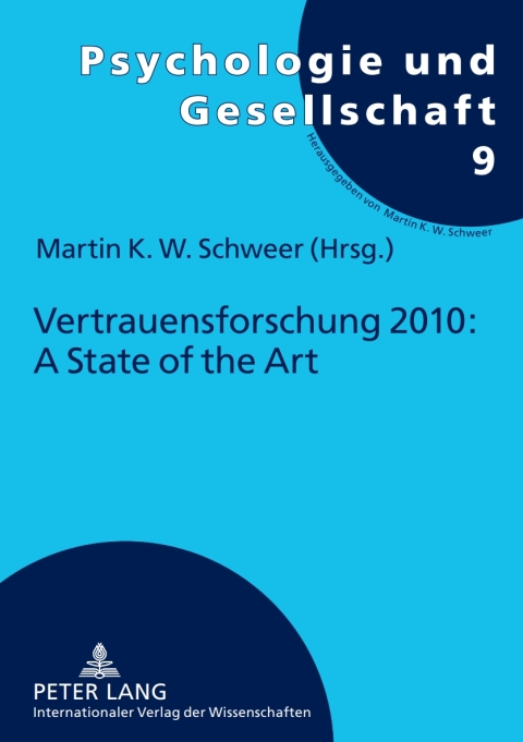 Cover image for book Vertrauensforschung 2010: A State of the Art