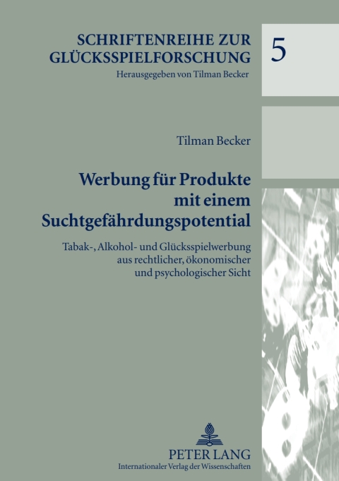 Cover image for book Werbung fuer Produkte mit einem Suchtgefaehrdungspotential