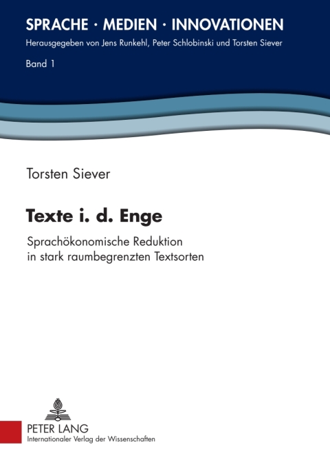 Cover image for book Texte i. d. Enge