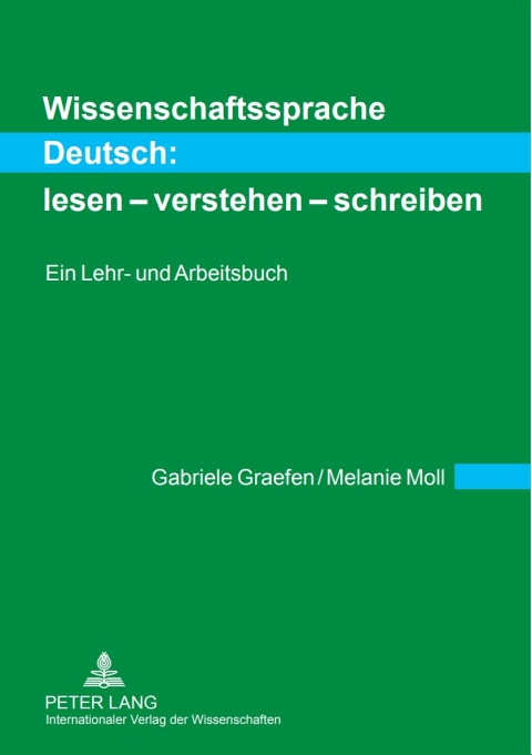 Cover image for book Wissenschaftssprache Deutsch: lesen – verstehen – schreiben