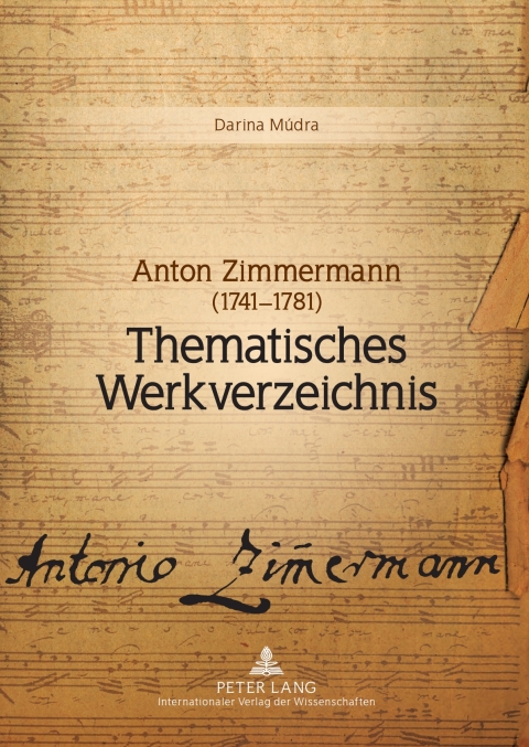 Cover image for book Anton Zimmermann (1741-1781)