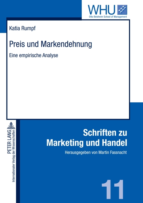 Cover image for book Preis und Markendehnung