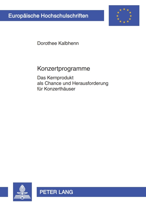 Cover image for book Konzertprogramme
