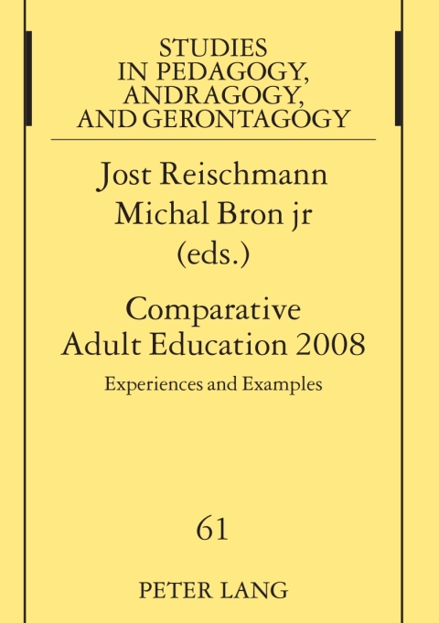 Cover image for book Comparative Adult Education 2008