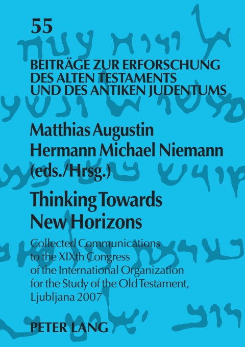 Cover image for book Thinking Towards New Horizons