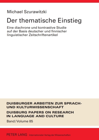 Der thematische Einstieg