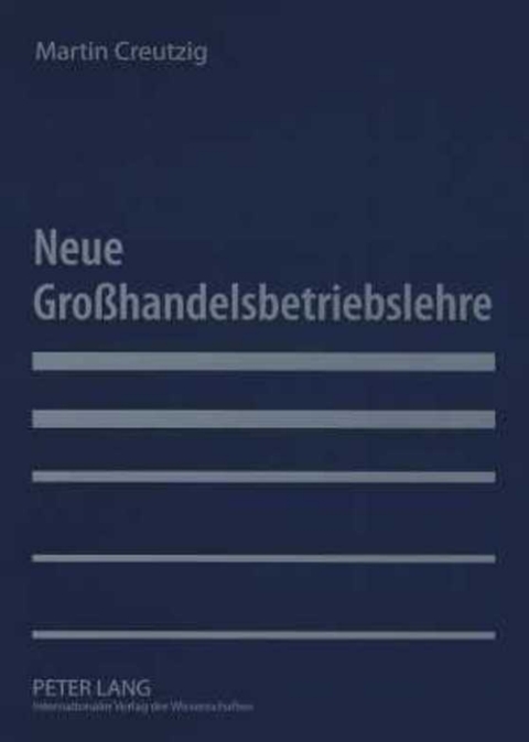 Cover image for book Neue Großhandelsbetriebslehre
