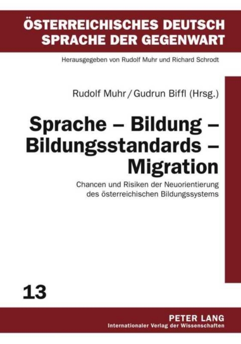 Cover image for book Sprache – Bildung – Bildungsstandards – Migration