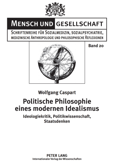 Cover image for book Politische Philosophie eines modernen Idealismus