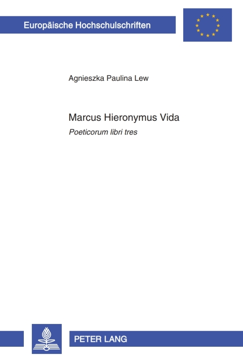 Cover image for book Marcus Hieronymus Vida