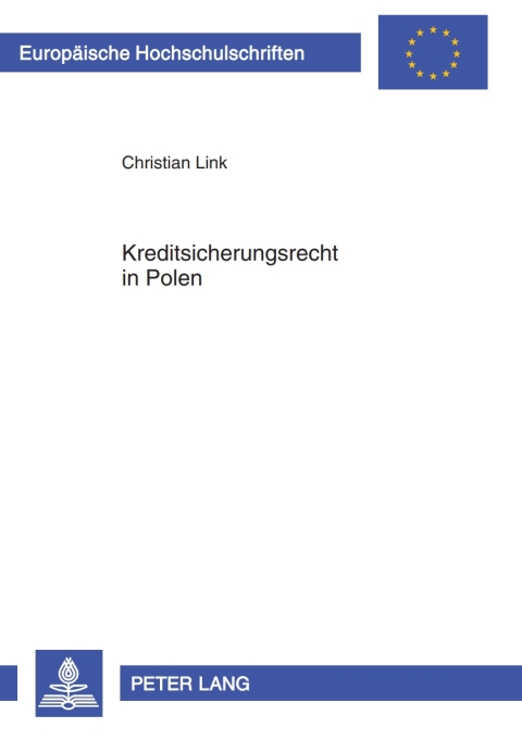 Cover image for book Kreditsicherungsrecht in Polen