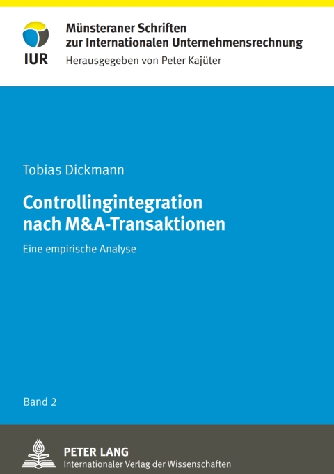 Cover image for book Controllingintegration nach M&A-Transaktionen