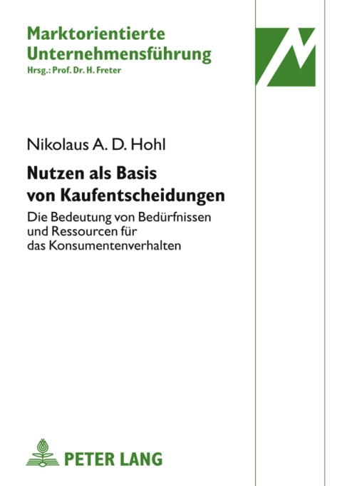 Cover image for book Nutzen als Basis von Kaufentscheidungen