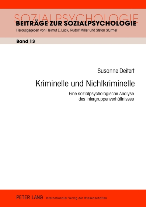 Cover image for book Kriminelle und Nichtkriminelle