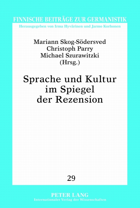 Cover image for book Sprache und Kultur im Spiegel der Rezension