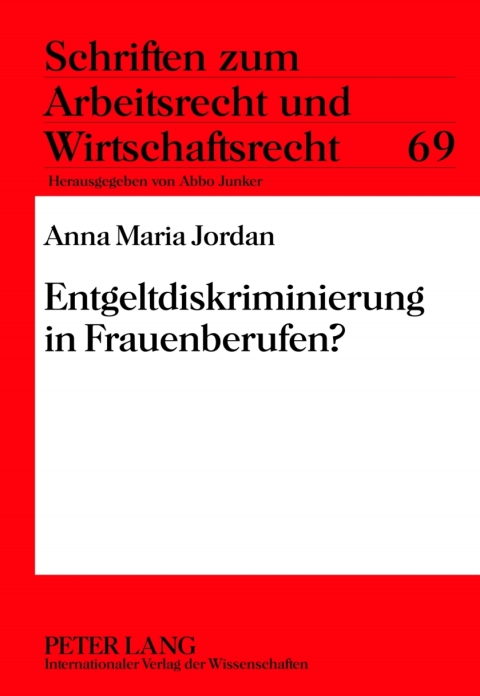 Cover image for book Entgeltdiskriminierung in Frauenberufen?