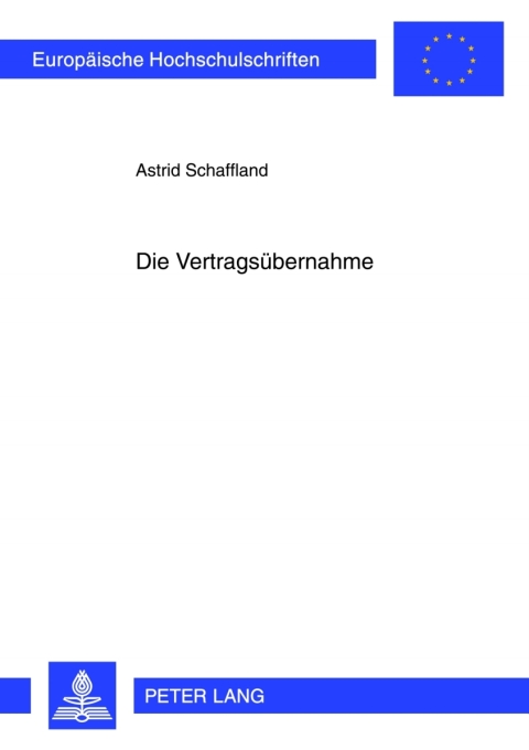 Cover image for book Die Vertragsuebernahme