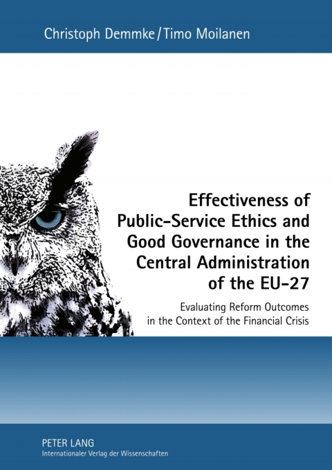 Cover image for book Effectiveness of Public-Service Ethics and Good Governance in the Central Administration of the EU-27