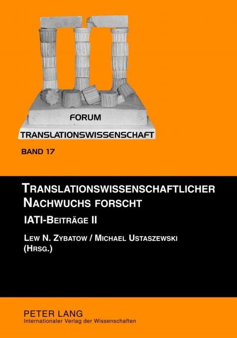 Cover image for book Translationswissenschaftlicher Nachwuchs forscht