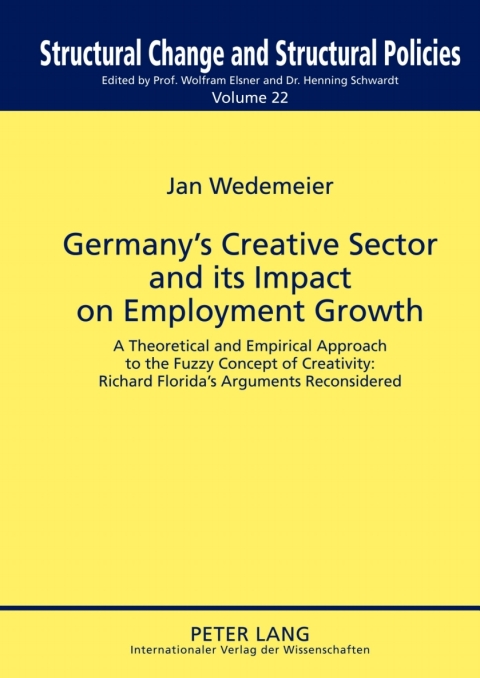 Cover image for book Germany’s Creative Sector and its Impact on Employment Growth