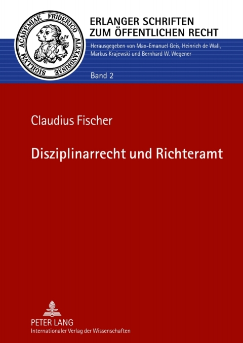 Cover image for book Disziplinarrecht und Richteramt