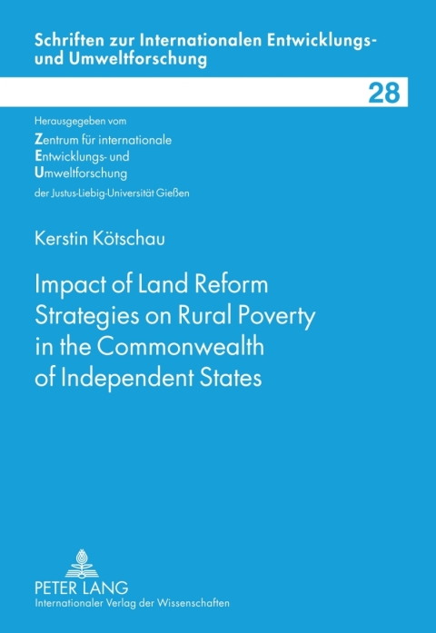 Cover image for book Impact of Land Reform Strategies on Rural Poverty in the Commonwealth of Independent States