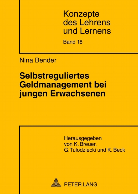 Cover image for book Selbstreguliertes Geldmanagement bei jungen Erwachsenen