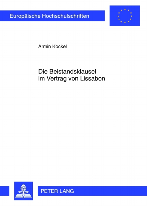 Cover image for book Die Beistandsklausel im Vertrag von Lissabon