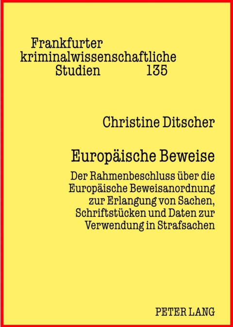Cover image for book Europaeische Beweise