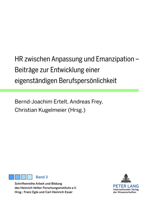 Cover image for book HR zwischen Anpassung und Emanzipation