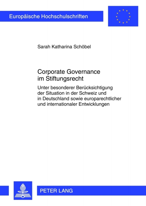 Cover image for book Corporate Governance im Stiftungsrecht