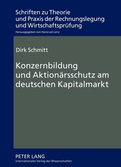 Cover image for book Konzernbildung und Aktionaersschutz am deutschen Kapitalmarkt