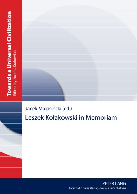 Cover image for book Leszek Kołakowski in Memoriam