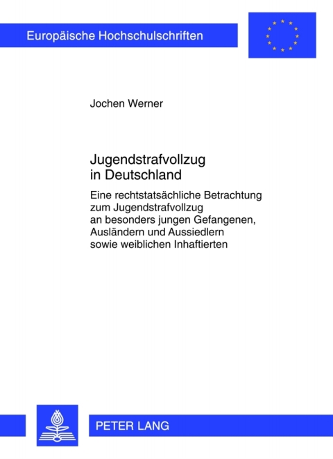Cover image for book Jugendstrafvollzug in Deutschland