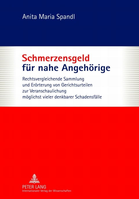 Cover image for book Schmerzensgeld fuer nahe Angehoerige