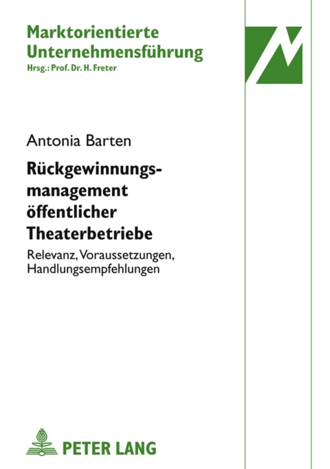 Cover image for book Rueckgewinnungsmanagement oeffentlicher Theaterbetriebe