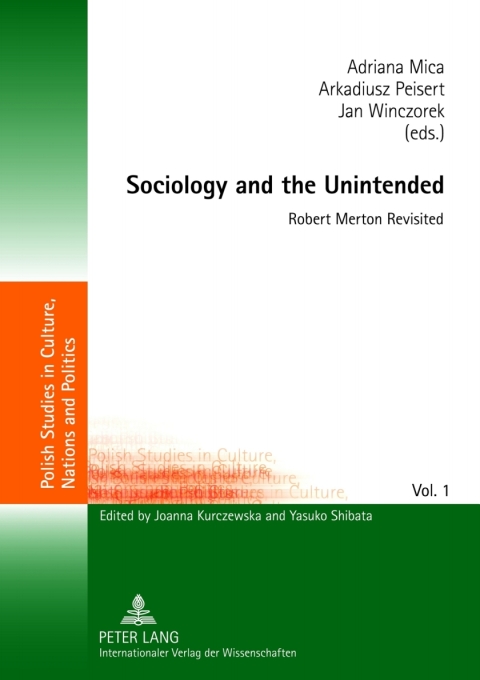 Cover image for book Sociology and the Unintended