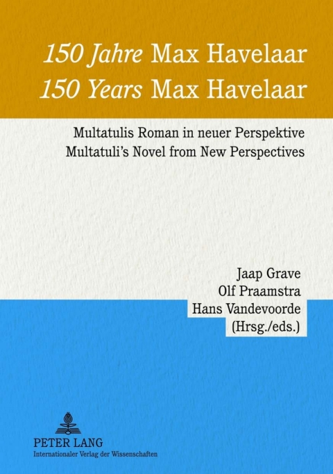 Cover image for book 150 Jahre «Max Havelaar»- 150 Years «Max Havelaar»