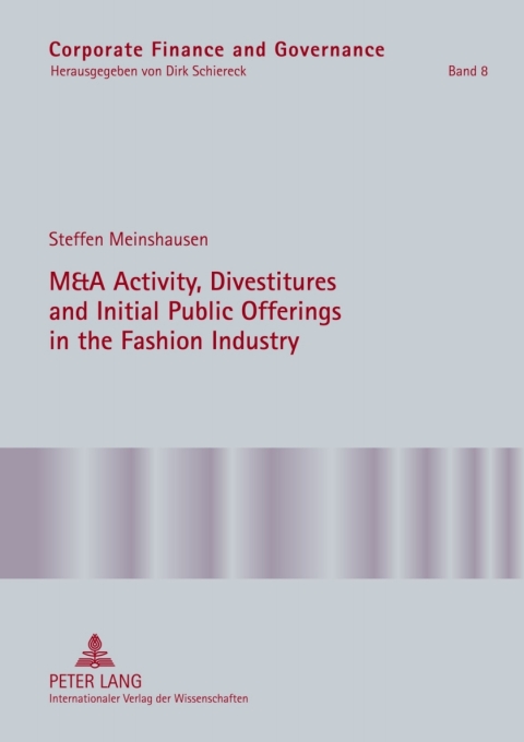 Cover image for book M&A Activity, Divestitures and Initial Public Offerings in the Fashion Industry