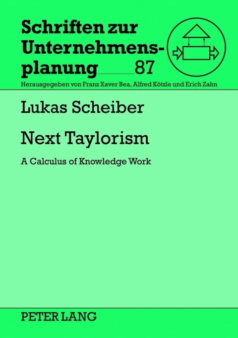 Cover image for book Next Taylorism