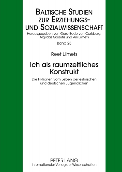 Cover image for book Ich als raumzeitliches Konstrukt