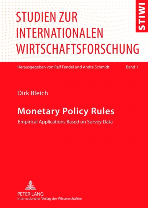 Cover image for book Monetary Policy Rules