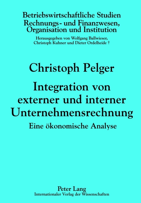 Cover image for book Integration von externer und interner Unternehmensrechnung