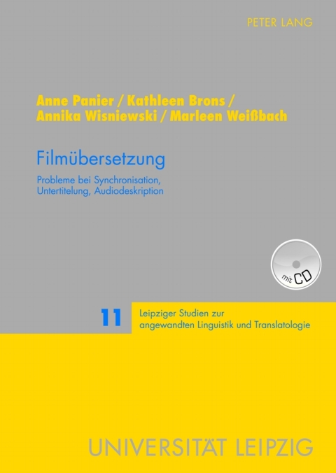 Cover image for book Filmuebersetzung