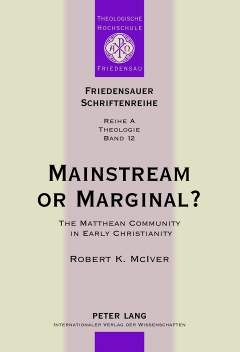 Cover image for book Mainstream or Marginal?