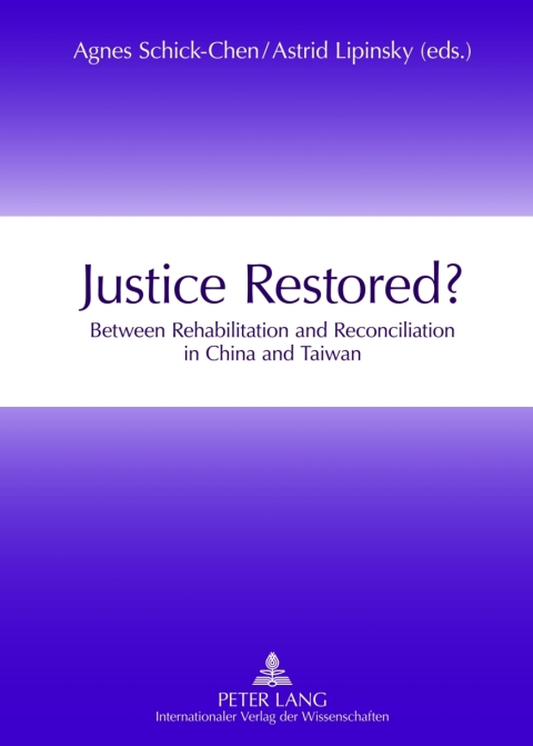 Cover image for book Justice Restored?