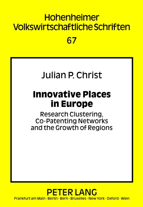 Cover image for book Innovative Places in Europe