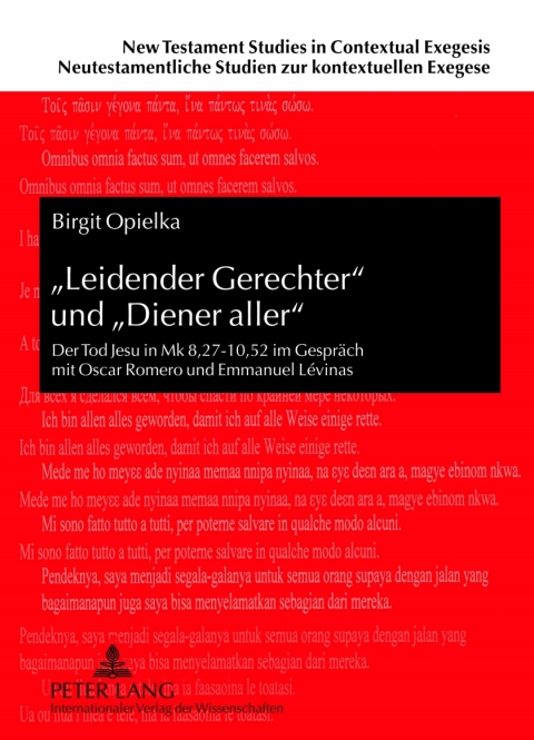 Cover image for book «Leidender Gerechter» und «Diener aller»